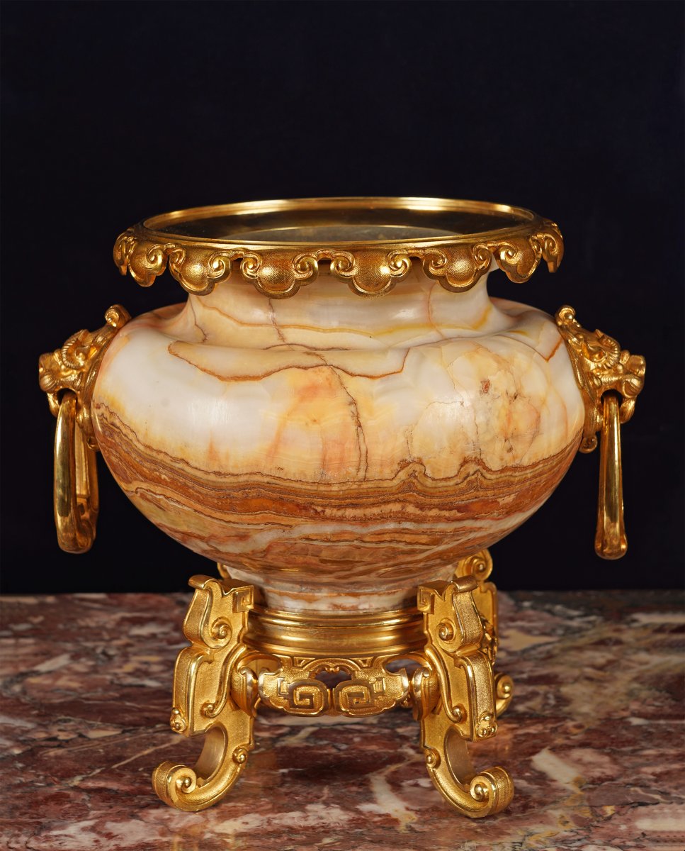 H. Journet & Cie, Coupe Japonisante, France, circa 1880-photo-4
