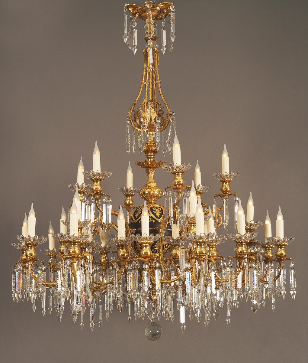 Lustre orientaliste, France, Circa 1880-photo-2