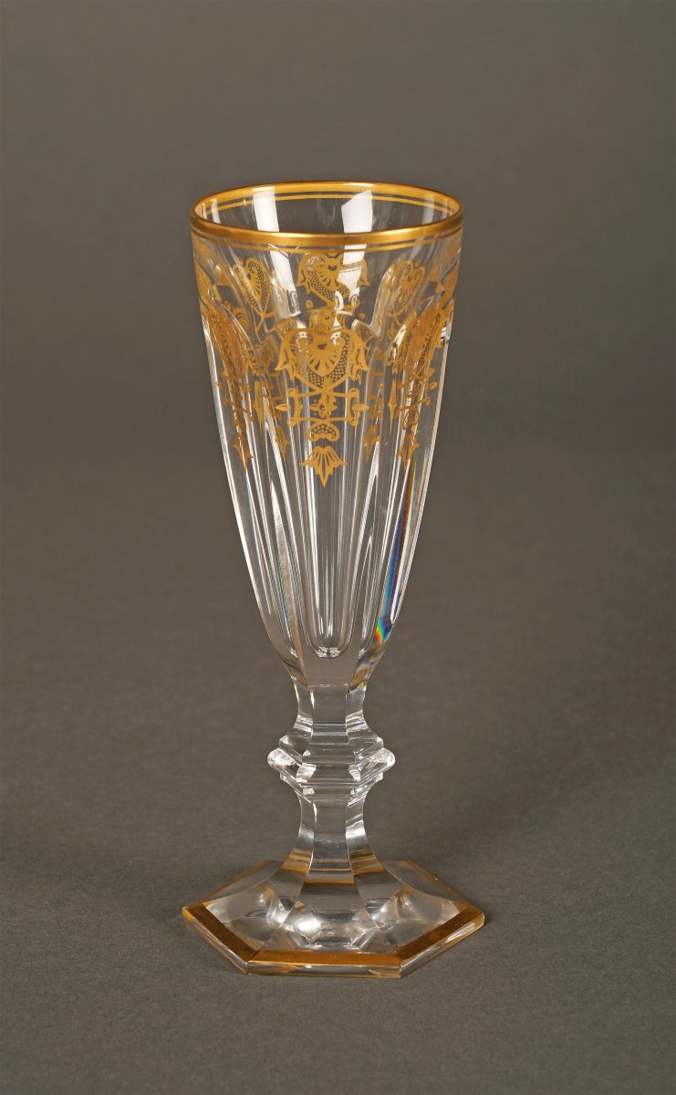 Baccarat, Partie de service «Harcourt Empire», France, Circa 1970-photo-6