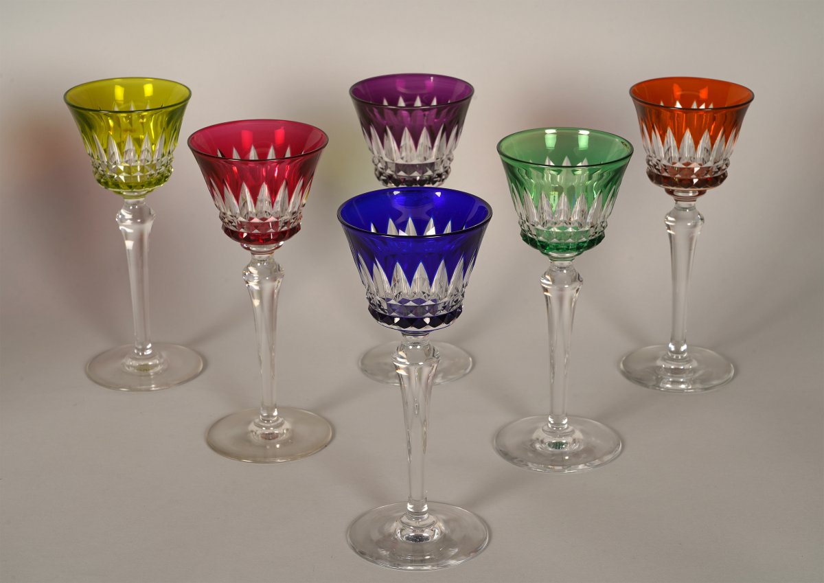 Baccarat, Service de verres Roemer « Piccadilly », France circa 1980-photo-3