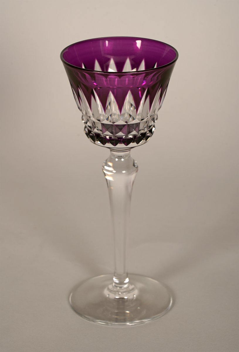 Baccarat, Service de verres Roemer « Piccadilly », France circa 1980-photo-4