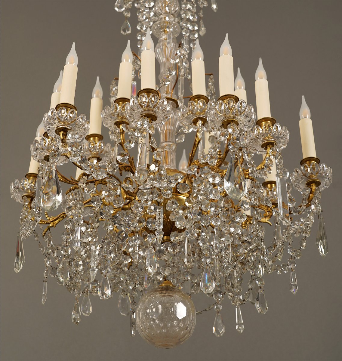 Baccarat, Lustre, France, Circa 1880, XIXè siècle-photo-2