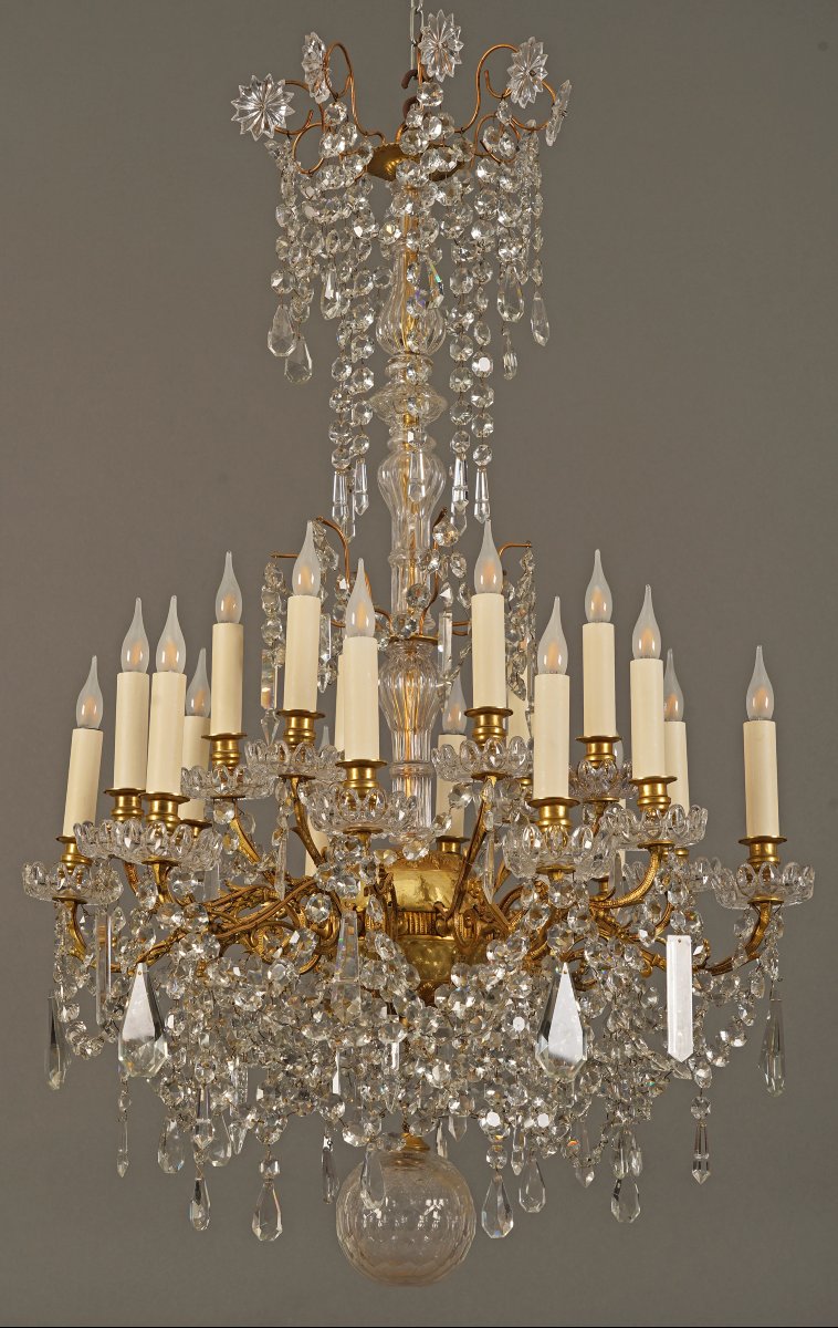 Baccarat, Lustre, France, Circa 1880, XIXè siècle