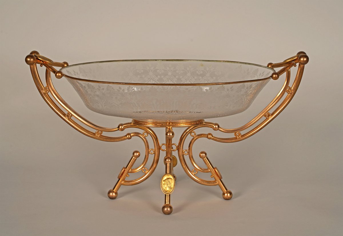 Baccarat, Coupe en Cristal, France, 1860-photo-2