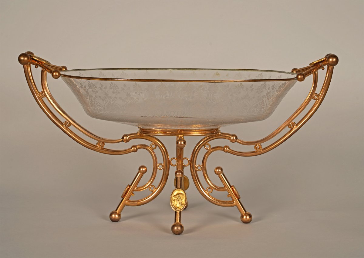 Baccarat, Coupe en Cristal, France, 1860