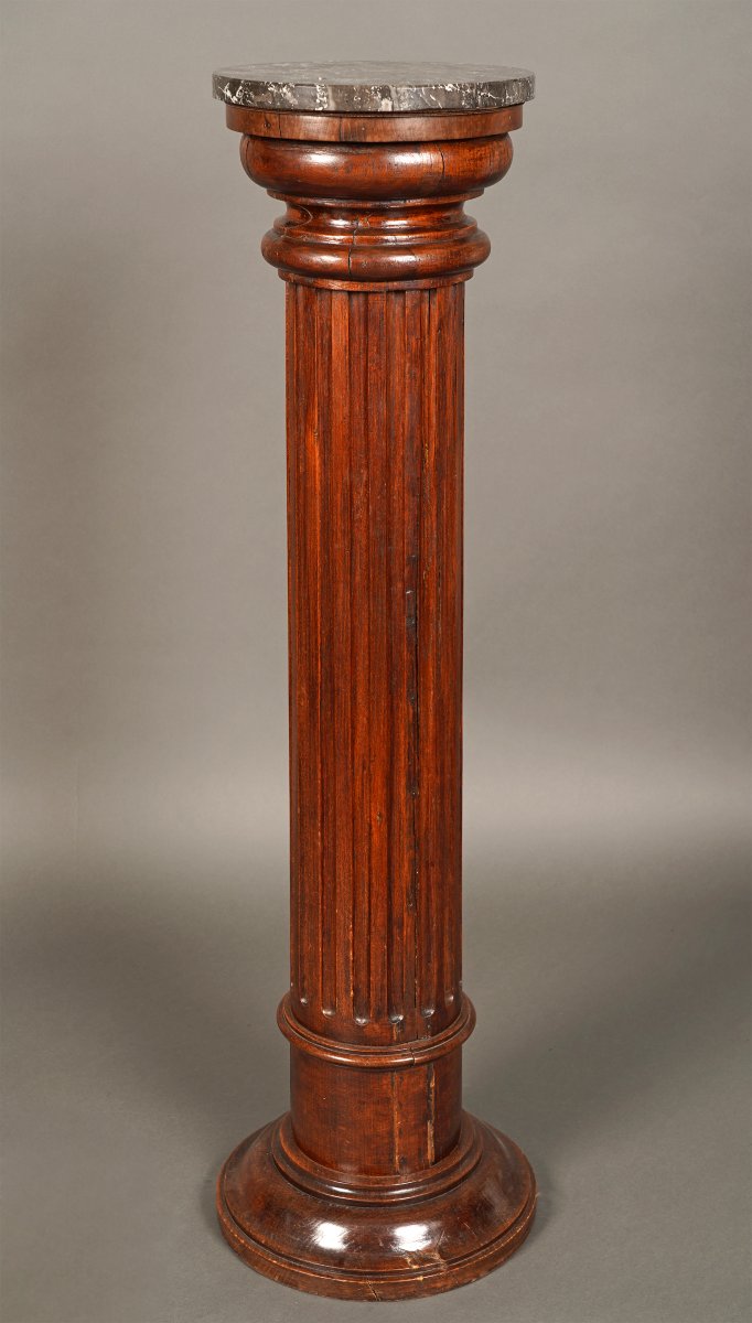 Pair Of Columns, France, Circa 1880 -photo-4