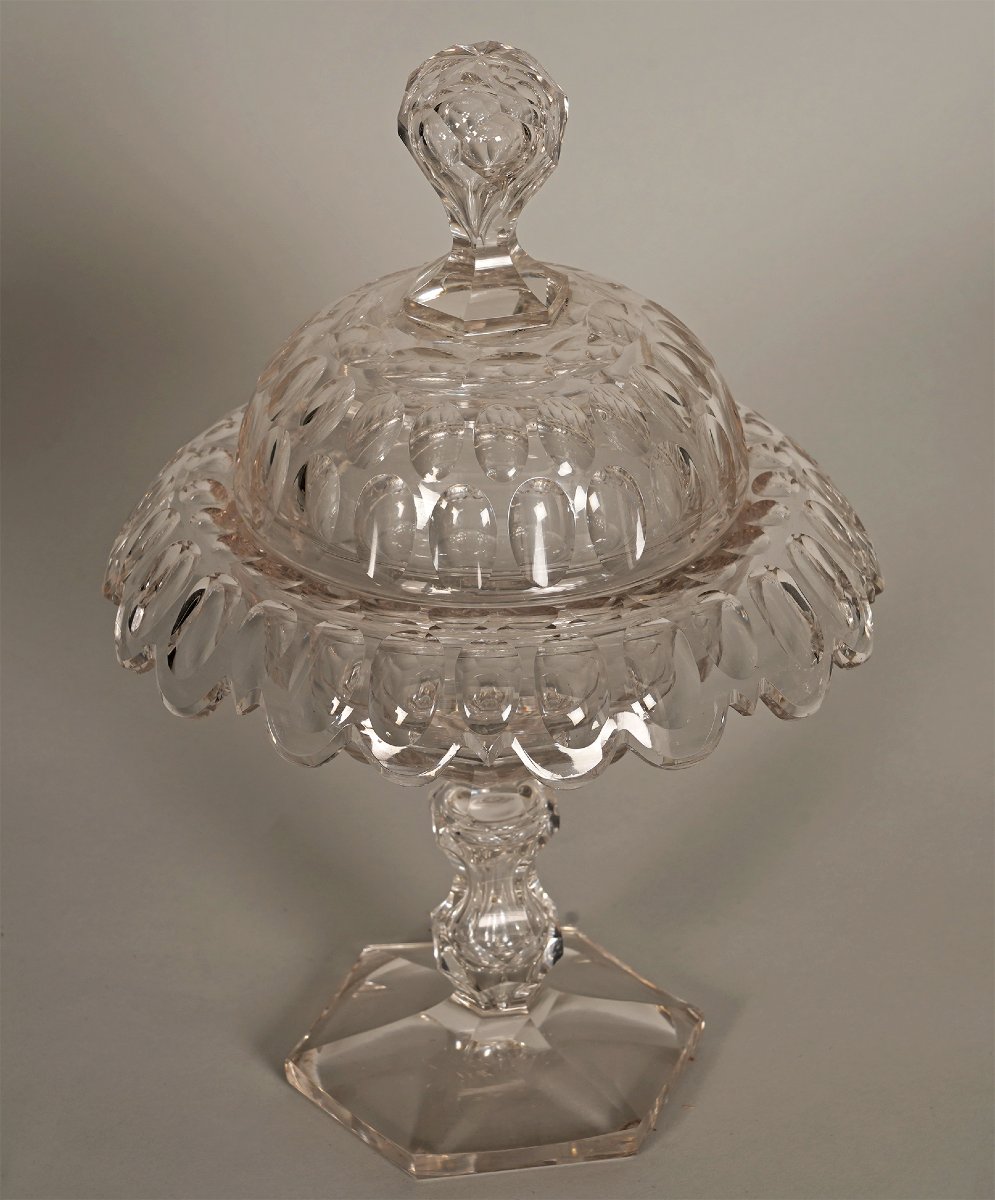 Baccarat, Ensemble de Drageoirs et Coupes, France, Circa 1870-photo-1