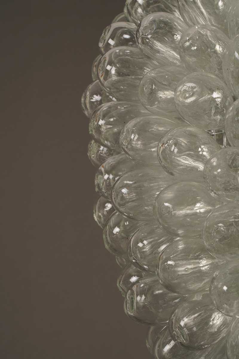 Murano, Suspension "Grappe de raisins", Italie, Circa 1970-photo-3