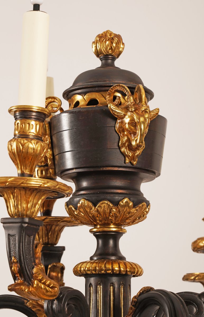Lacarriere Delatour & Cie, Paire de Torcheres, France, Circa 1890-photo-3