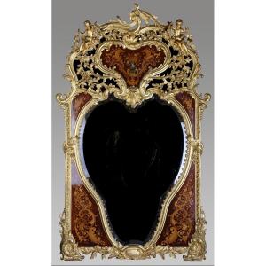 Important Miroir d'Apparat, Italie, Circa 1880