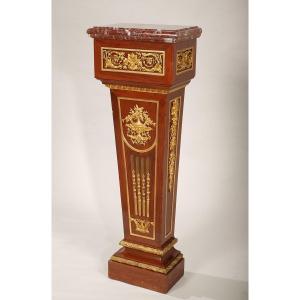 Neo-classical Wall-side Pedestal, France, Circa 1880