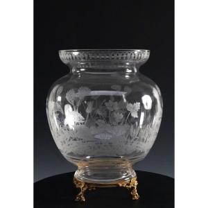 Aquarium Attr. To Baccarat, France, Circa 1870