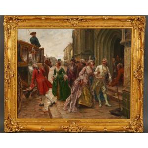 P. E. Boutigny, "L'Arrivée de la Mariée", France, 1928