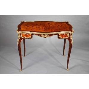 J.-E. Zwiener, Table de Salon, France, Circa 1890