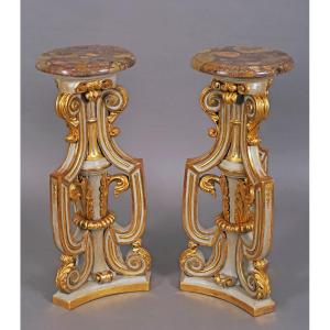 Paire de Sellettes, France, circa 1880