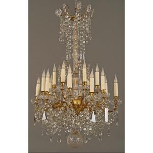Baccarat, Chandelier, France, Circa 1880, 19th Century