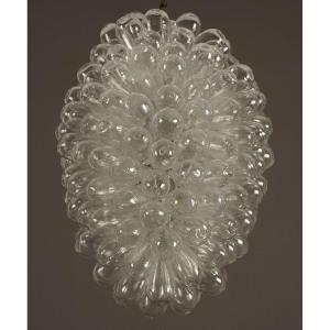 Murano, Suspension "Grappe de raisins", Italie, Circa 1970