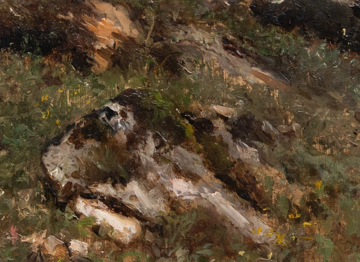 Adolphe APPIAN, Clairière Avec Rochers -photo-1