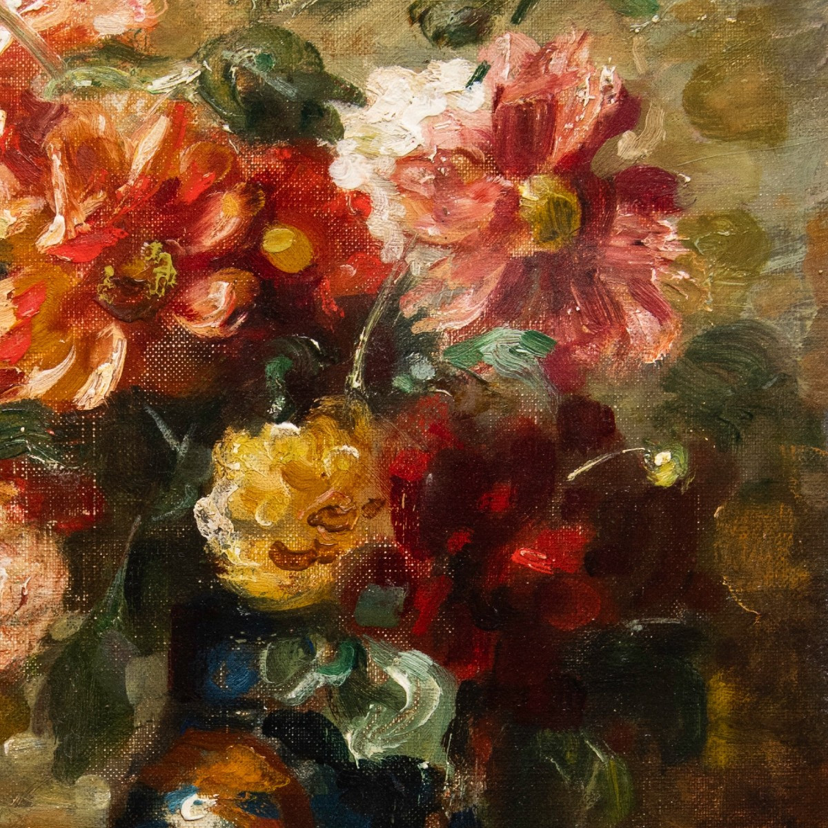 Eugène Baudin (lyon, 1843 - Id., 1907), Flower Bouquet -photo-1