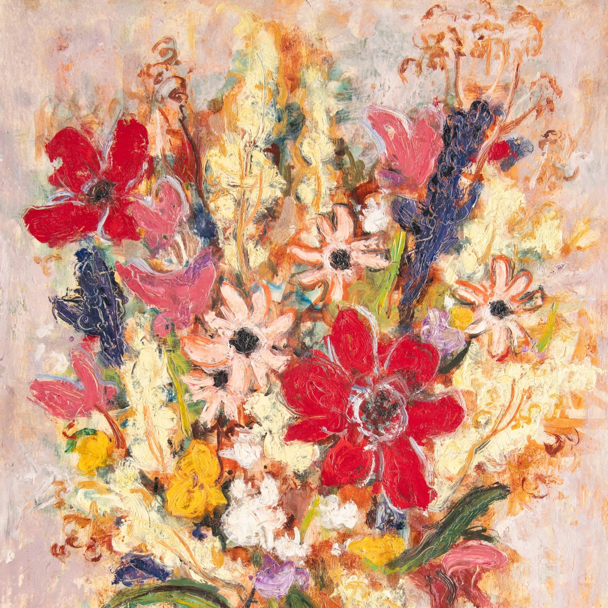 Pierre THÉVENIN (Gray, 1905 - Lyon, 1950) - Bouquet de fleurs-photo-2