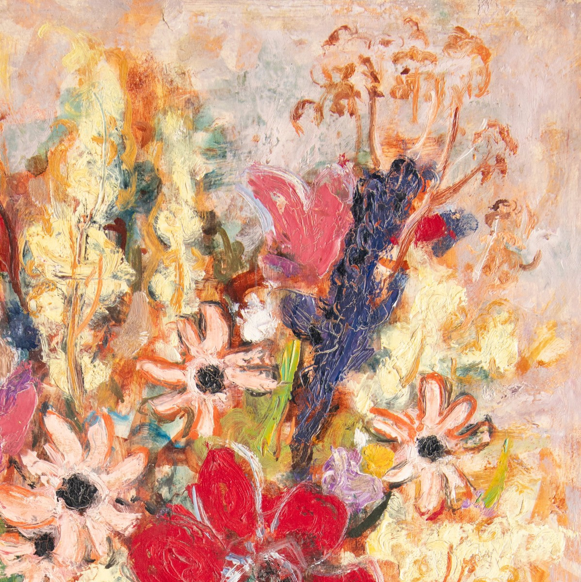 Pierre THÉVENIN (Gray, 1905 - Lyon, 1950) - Bouquet de fleurs-photo-3