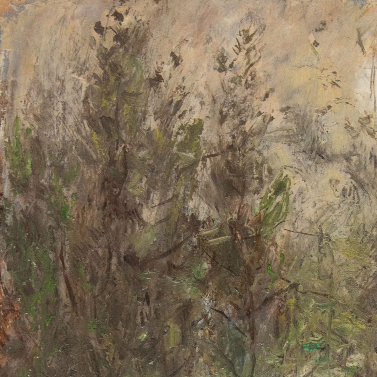 Louis Hilaire CARRAND (Lyon, 1821 - id., 1899) - Paysage aux arbres au bord de la rivière-photo-2