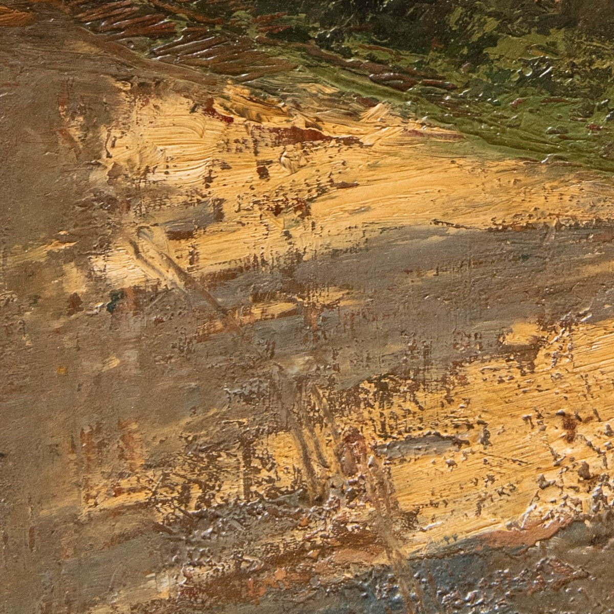 David Eugène Girin (1848-1917) - Landscape With House-photo-1