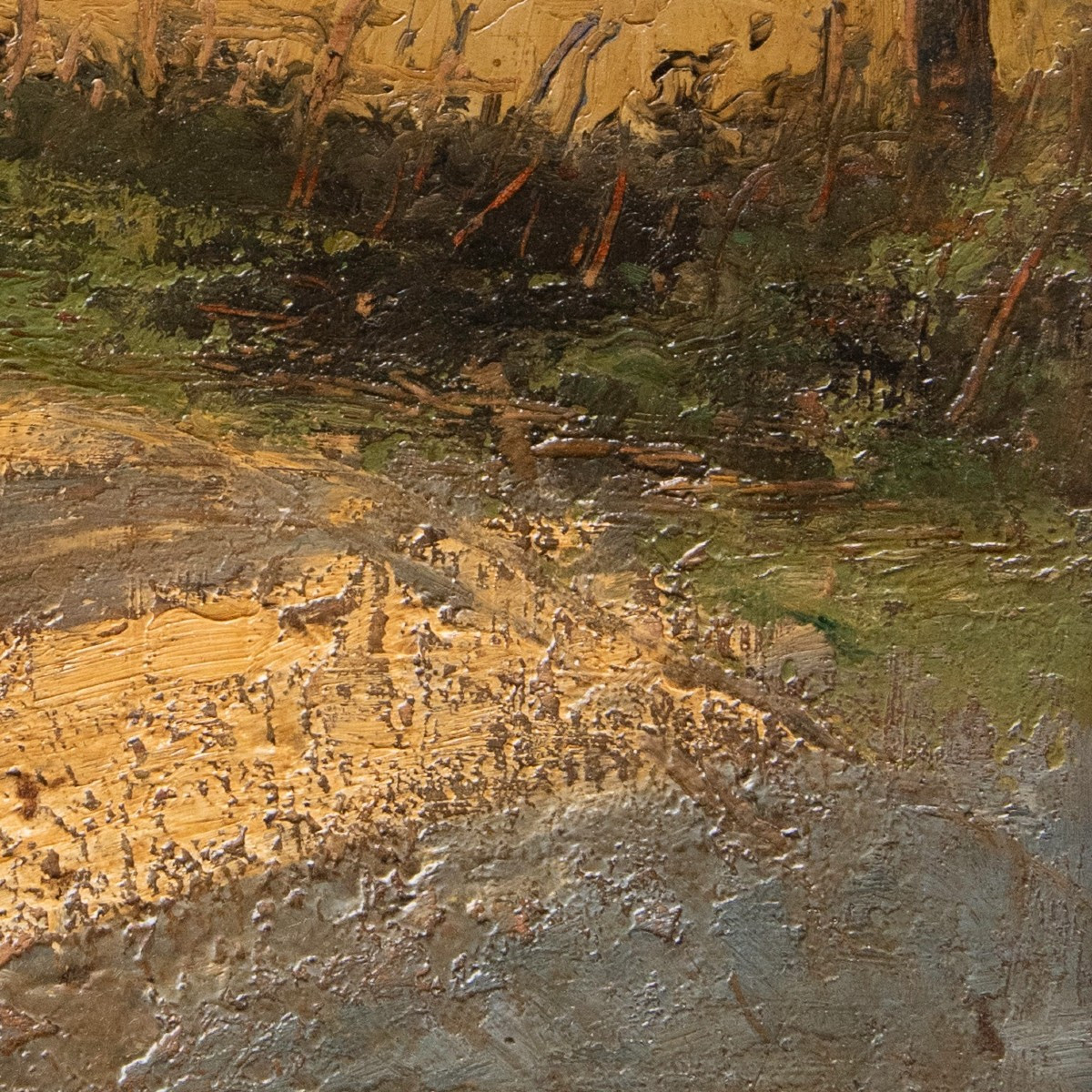 David Eugène Girin (1848-1917) - Landscape With House-photo-2