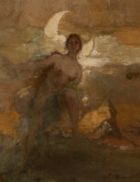 Joanny DOMER (1833 - 1896) - Le triomphe de diane (1891)-photo-4