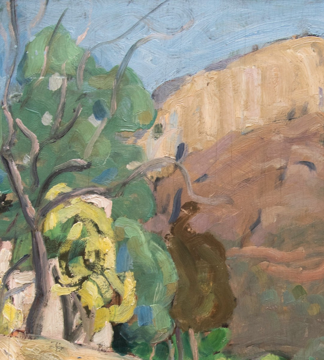 Adrien Bas (1884-1925), The Baou Of Saint-jeannet-photo-4