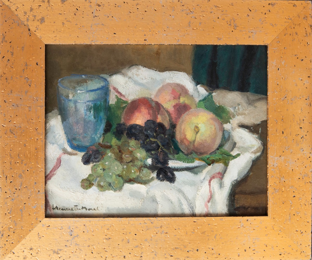 Henriette Morel (1883-1956), Pêches Et Raisins-photo-4