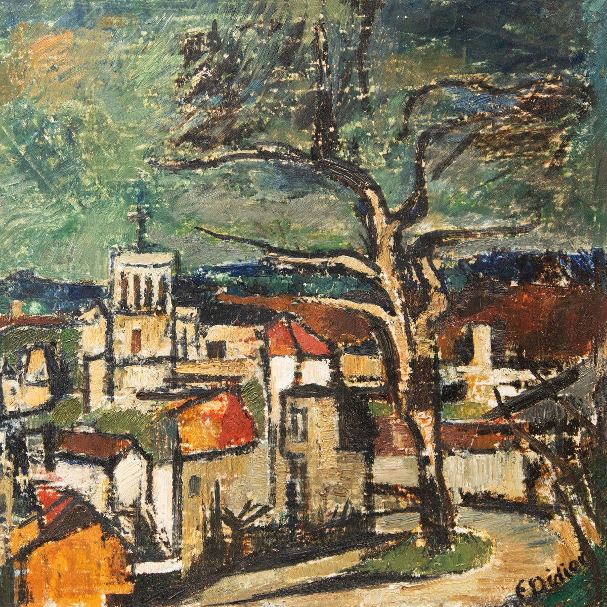 Emile Didier (1890–1965), View Of Vienne-photo-4