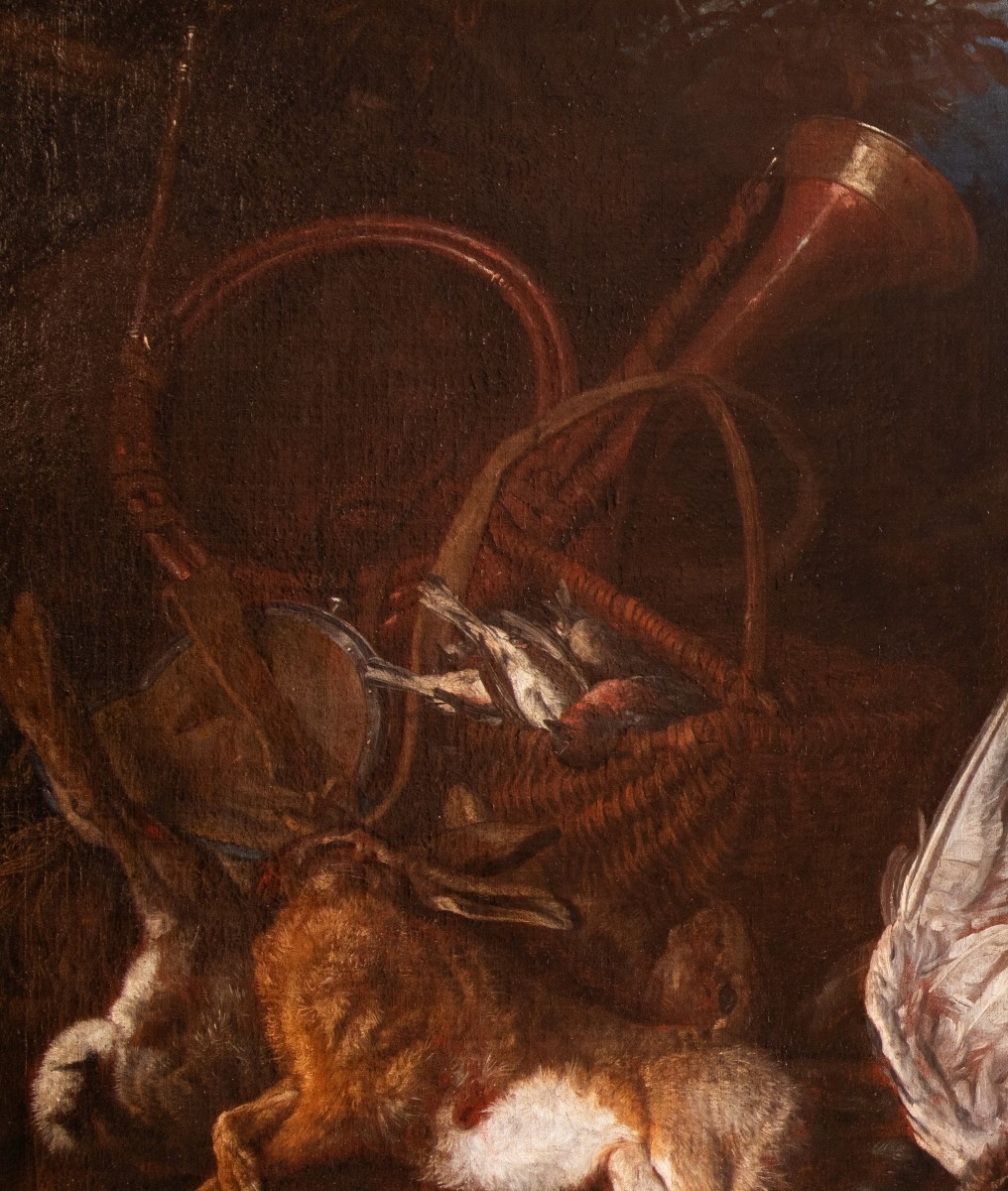 Adriaen (adrien) Van Van Der Kabel, Still Life With Game-photo-3