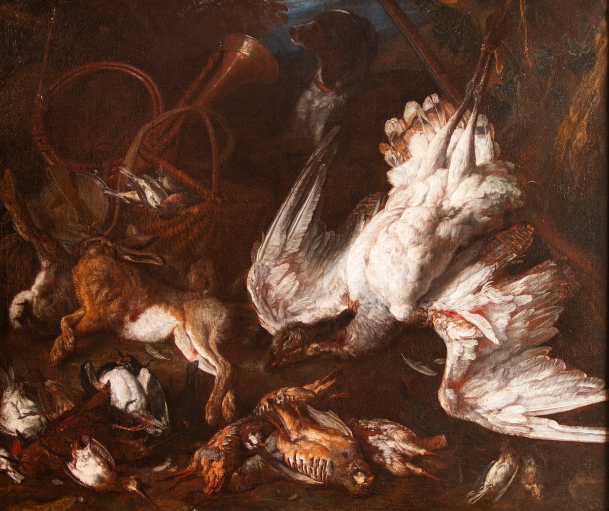 Adriaen (adrien) Van Van Der Kabel, Still Life With Game