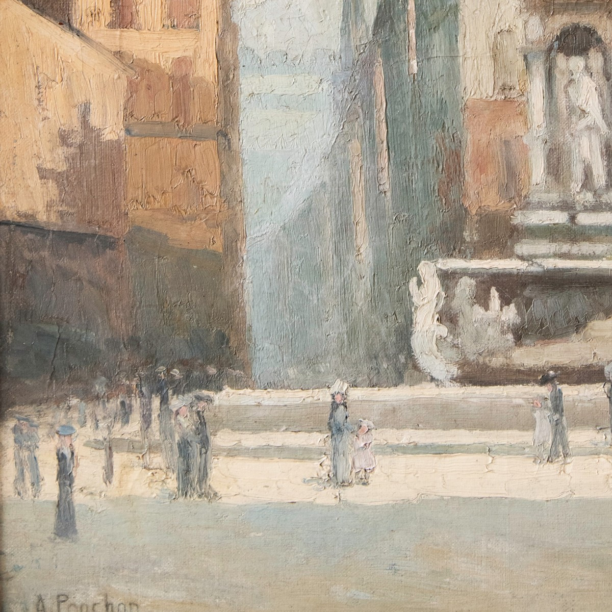 Antonin Ponchon (1891-1965), Place Des Jacobins (lyon)-photo-2