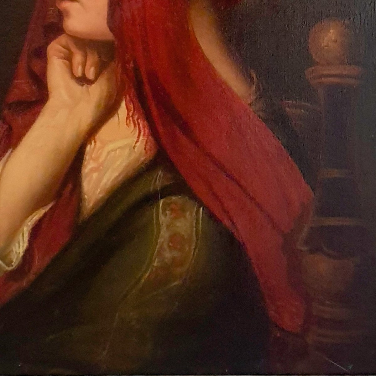 Claude Bonnefond (1796–1860) — Portrait Of A Young Greek Woman From Ischia-photo-4