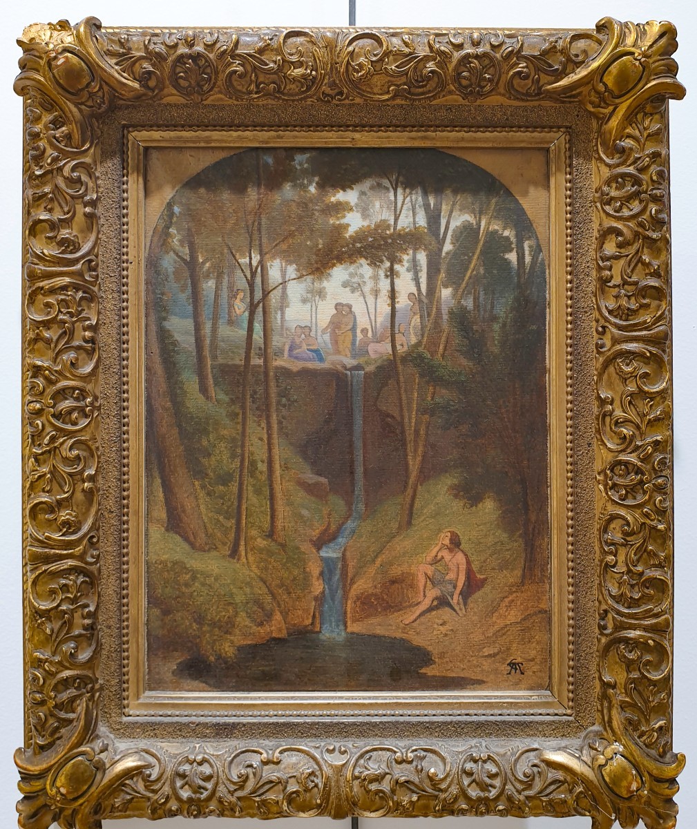 Théodore Caruelle d'Aligny (1798–1871), Les Muses ou la Fontaine de l'Hélicon