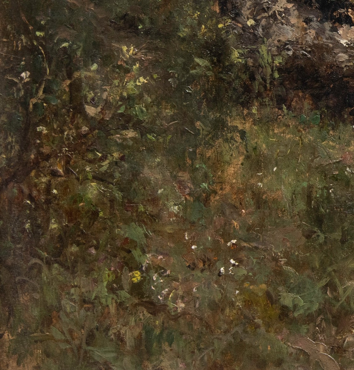 Adolphe APPIAN (1818 – 1898), Rochers au Bord du Bois-photo-3
