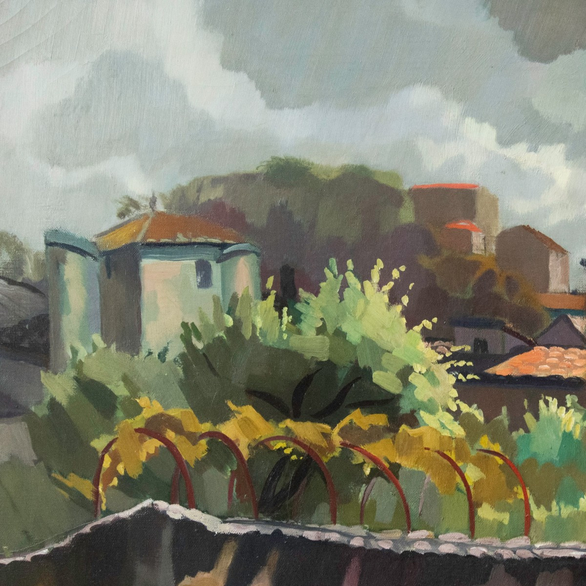 Jacques LAPLACE (1890 – 1955), Le village-photo-1