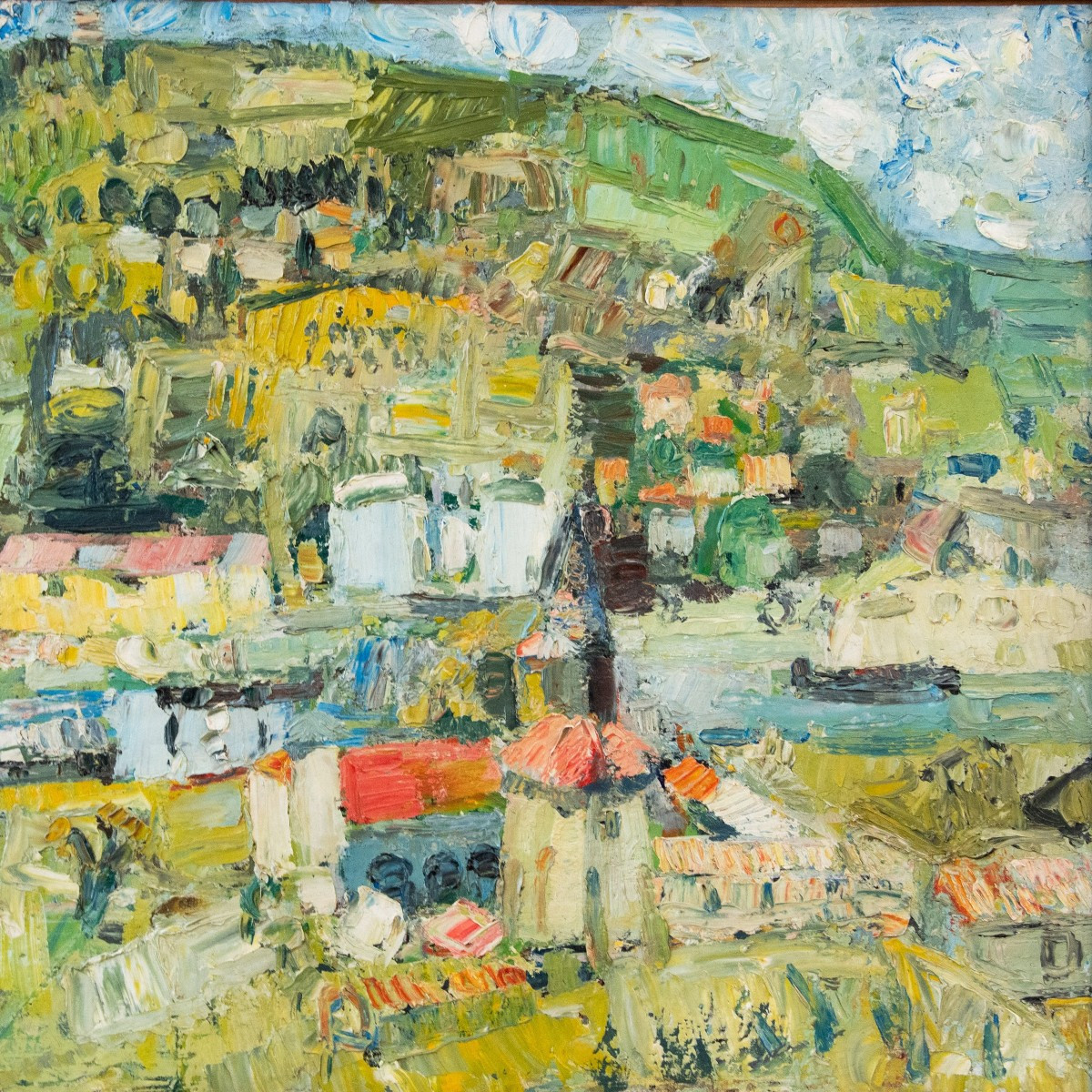 Marcel Saint-jean (1914 - 1994), Mount Cindre (lyon)-photo-3