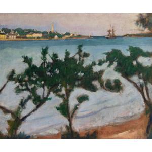 Jean Puy (roanne, 1876 - Id., 1960) - Paysage Breton 