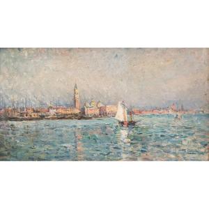 Emile Noirot (roanne, 1854 - Bourzat, 1924) - Venice