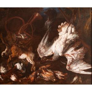 Adriaen (adrien) Van Der Kabel (1631-1705), Nature Morte Au Gibier