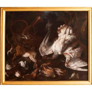 Adriaen (adrien) Van Van Der Kabel, Still Life With Game