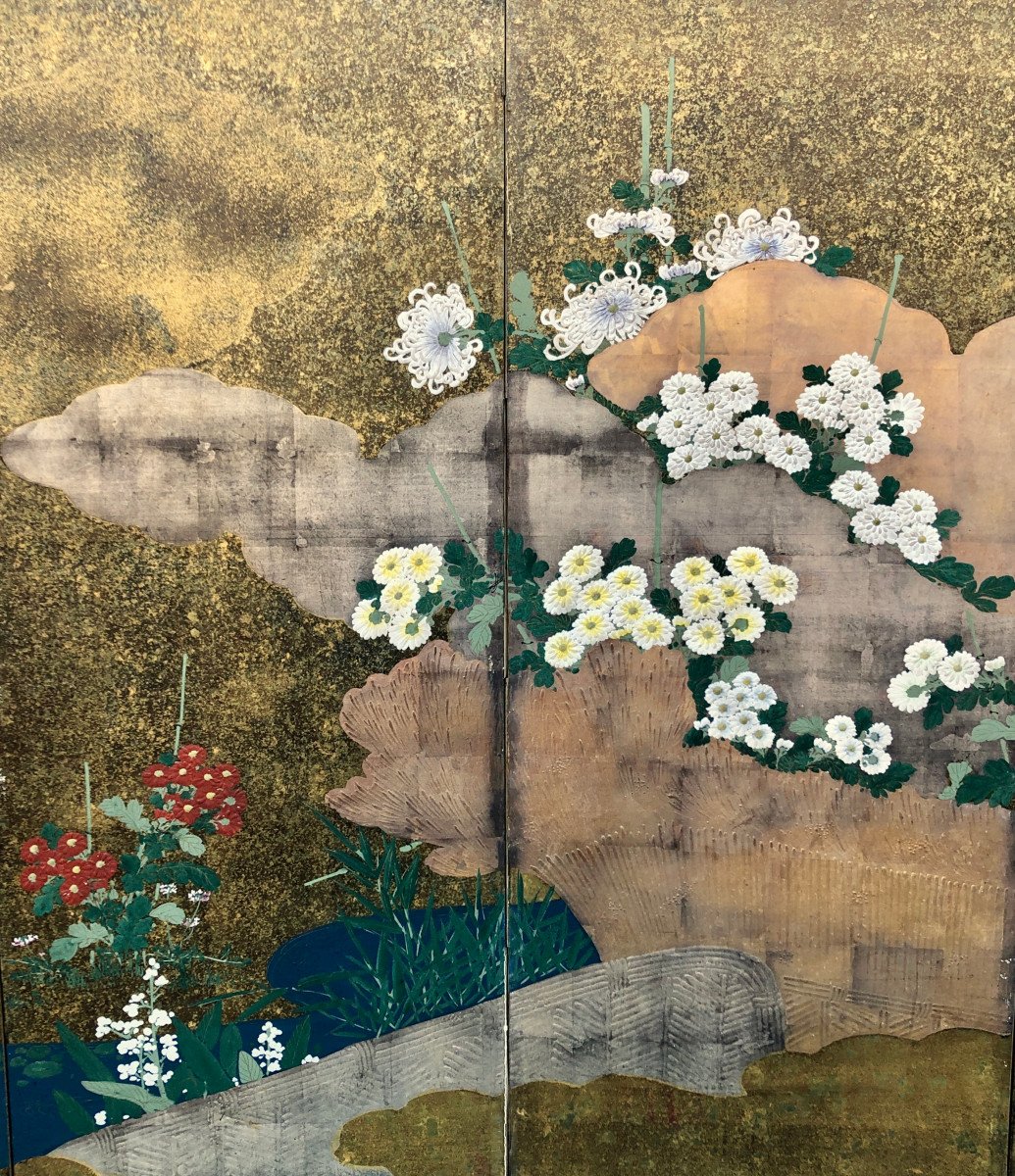 A Japanese 6-panel Screen -photo-3
