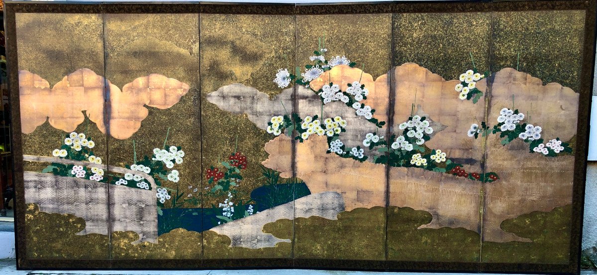 A Japanese 6-panel Screen -photo-1