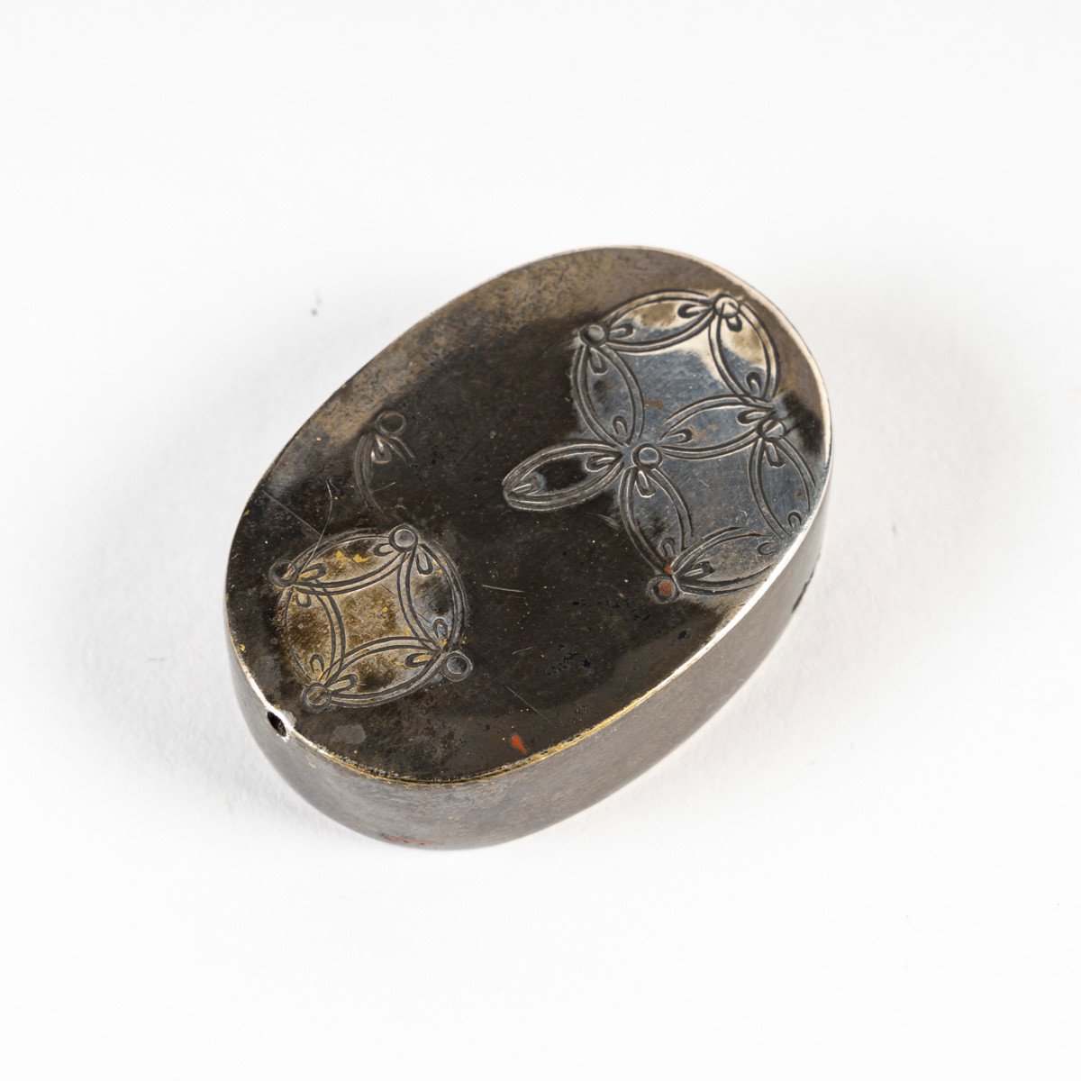 Japanese Writing Case (suzuri Bako) In Gold And Silver Lacquer-photo-3