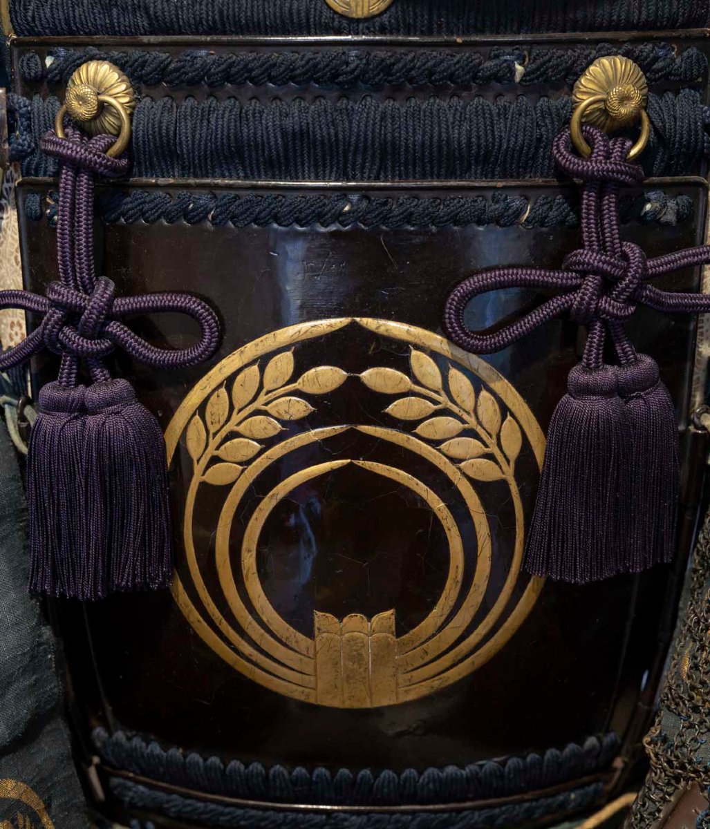 Armure japonaise de samouraï Edo 18ème siècle-photo-2