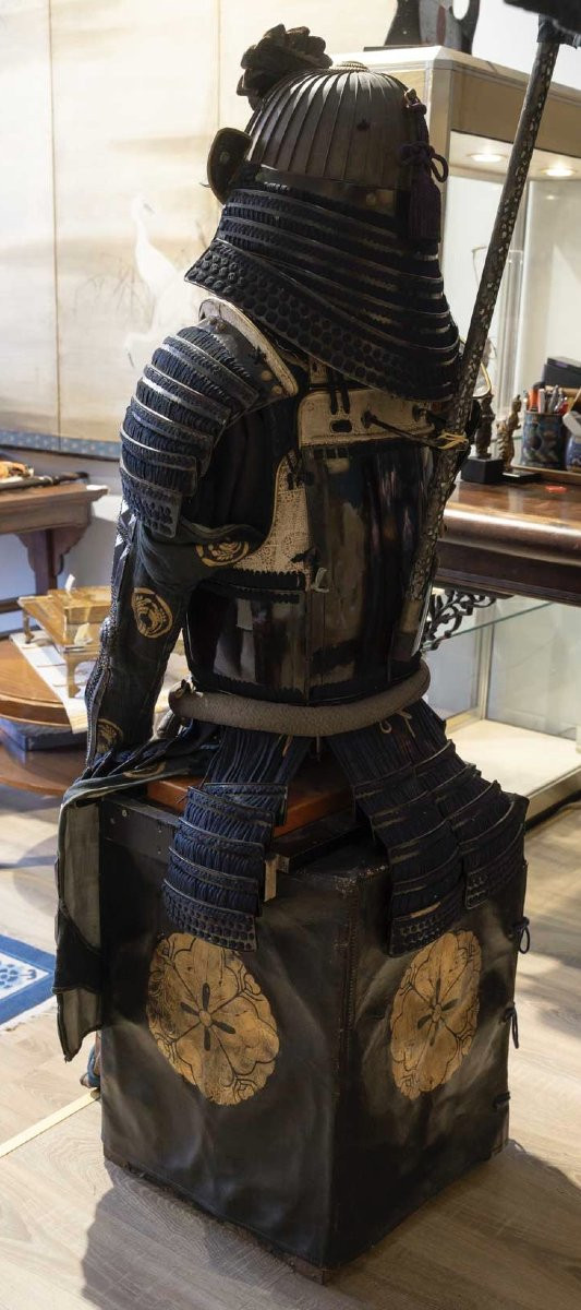 Armure japonaise de samouraï Edo 18ème siècle-photo-5