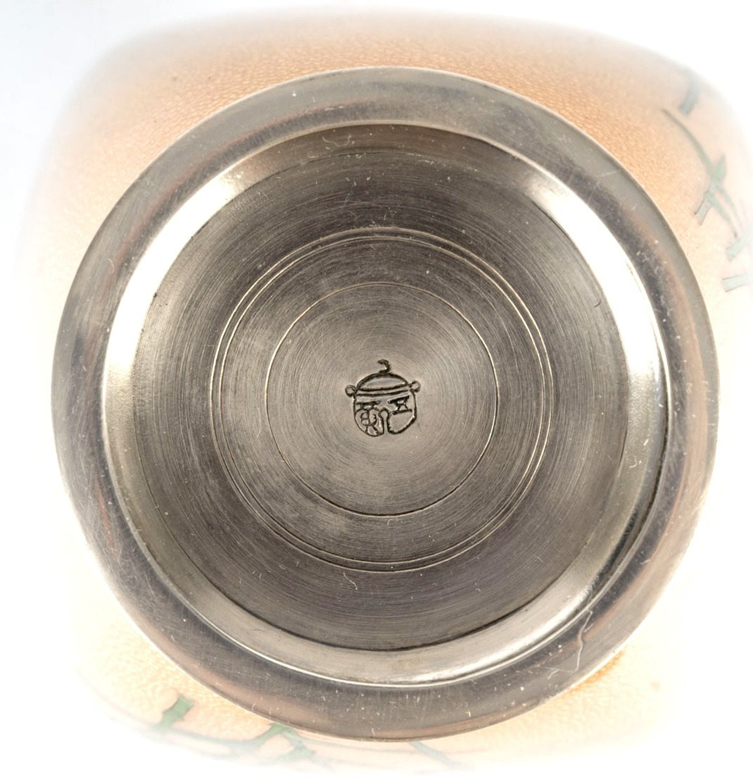 Vase Japonais en Cloisonné par Ogasawara Shuzo-photo-3